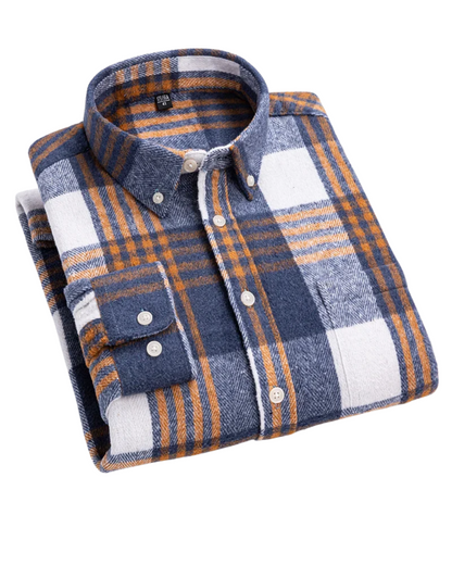 Klyne - Cotton Plaid Shirt