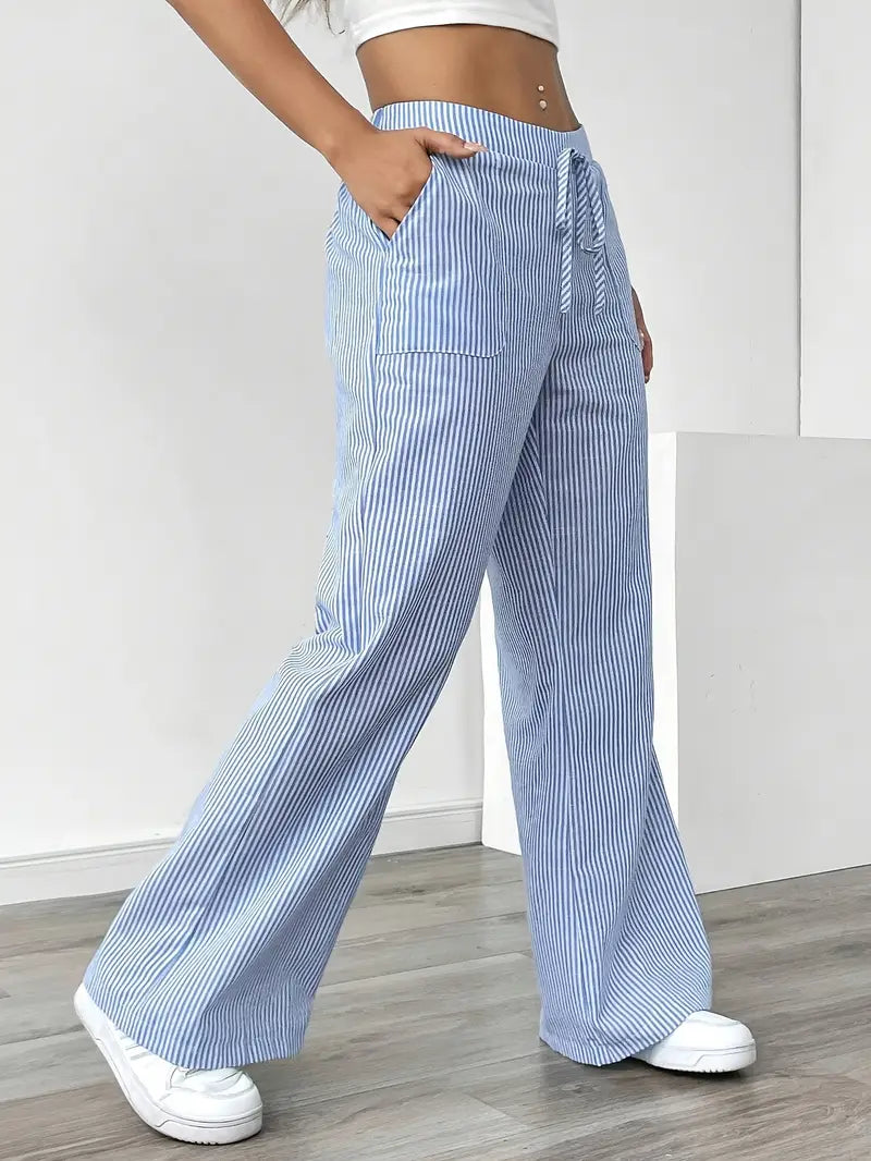 Denise™ | Elegant Corduroy High-Waist Pants