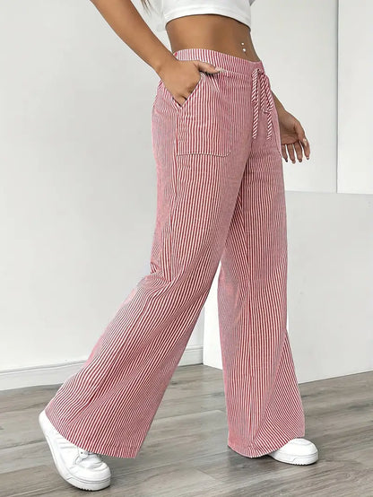 Denise™ | Elegant Corduroy High-Waist Pants