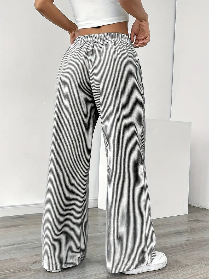 Denise™ | Elegant Corduroy High-Waist Pants