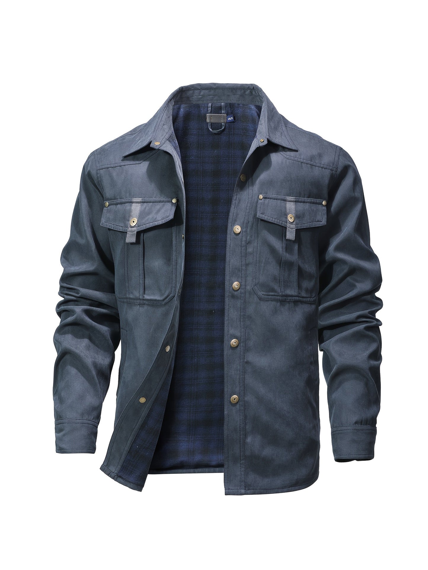 Caius – Casual Long Sleeve Cargo Jacket