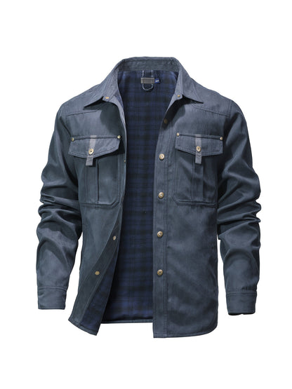 Caius – Casual Long Sleeve Cargo Jacket