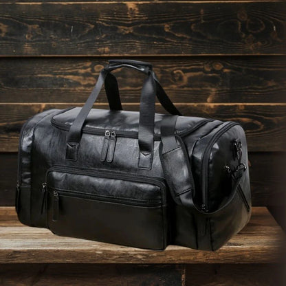 Archer | Men's Vegan Leather Travel Bag