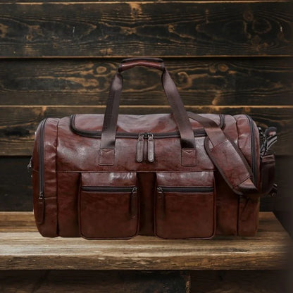 Archer | Men's Vegan Leather Travel Bag