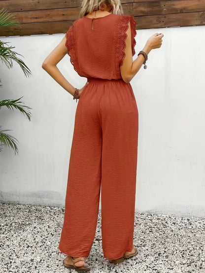 Evelyn™ | Chic Lace-Trimmed Lounge Set
