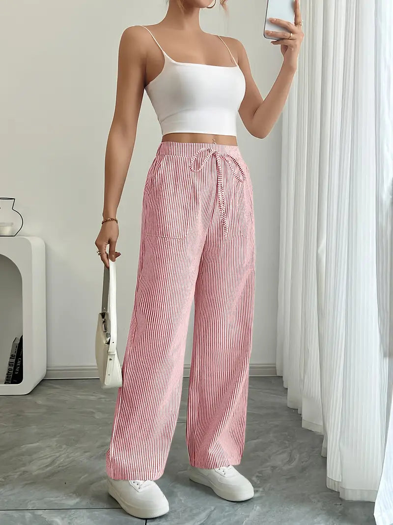 Denise™ | Elegant Corduroy High-Waist Pants