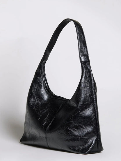 YAYA Distressed Leather Tote