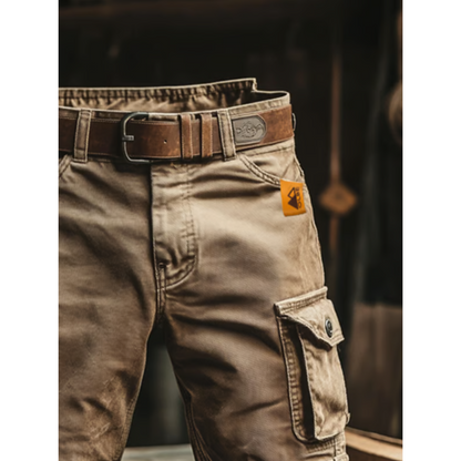 Retro multifunctional cargo shorts