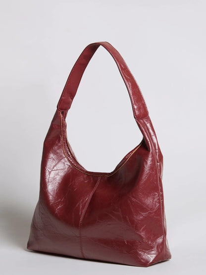 YAYA Distressed Leather Tote