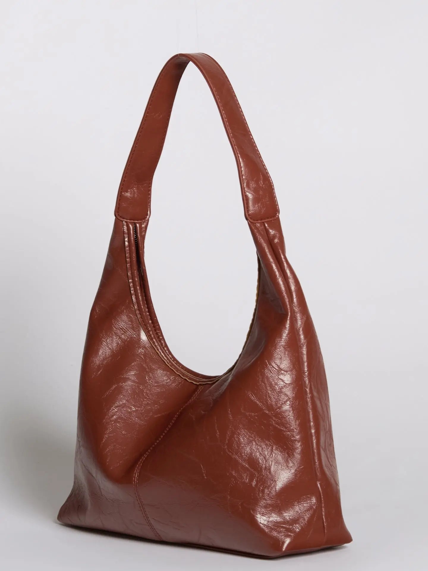 YAYA Distressed Leather Tote