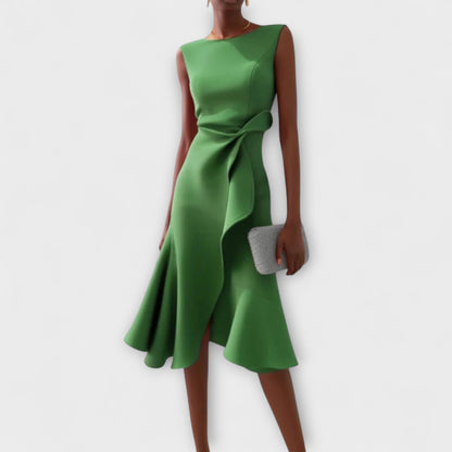 Kristine™ | Elegant Flow Luxe Midi Dress