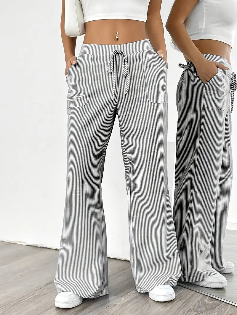 Denise™ | Elegant Corduroy High-Waist Pants