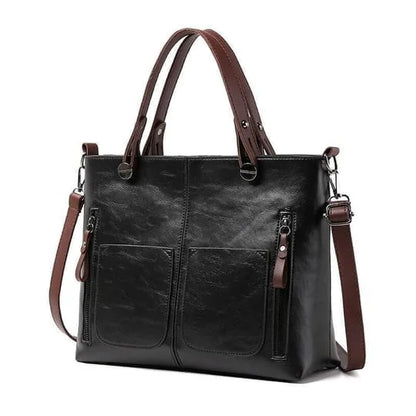 Elaine™ | Elegant Everyday Leather Shoulder Bag