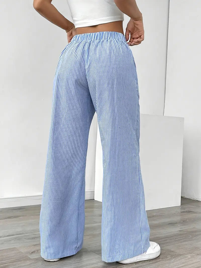 Denise™ | Elegant Corduroy High-Waist Pants