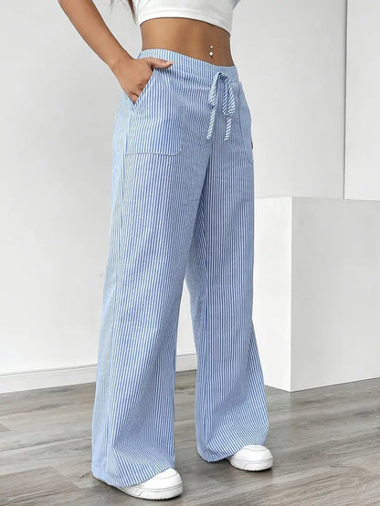 Denise™ | Elegant Corduroy High-Waist Pants