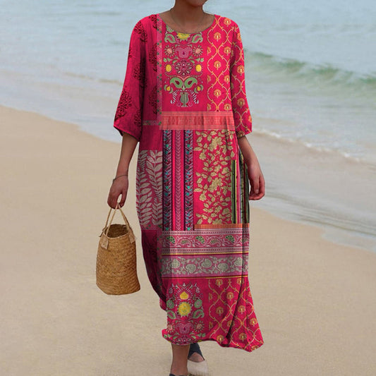 Paula™ | Soft Silhouette Boho Dress