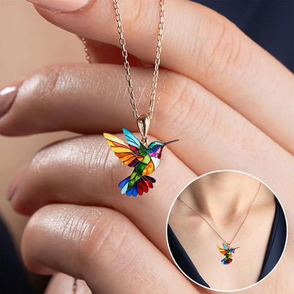 Lola | Beautiful Hummingbird Necklace