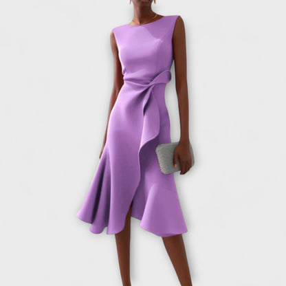 Kristine™ | Elegant Flow Luxe Midi Dress