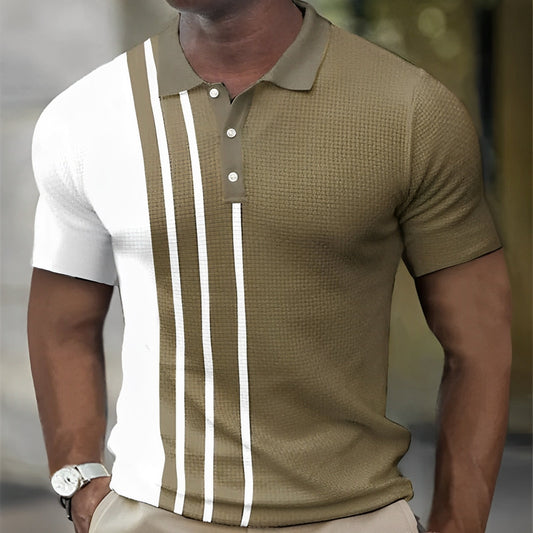 Gregory - Polo Shirt With Stylish Stripes