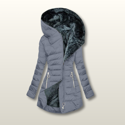 Charlotte - Stylish Casual Hooded Coat