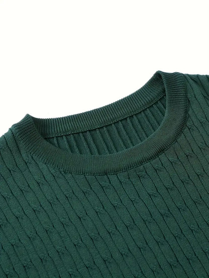 Benjie™ | Luxe Knit Crewneck Sweater