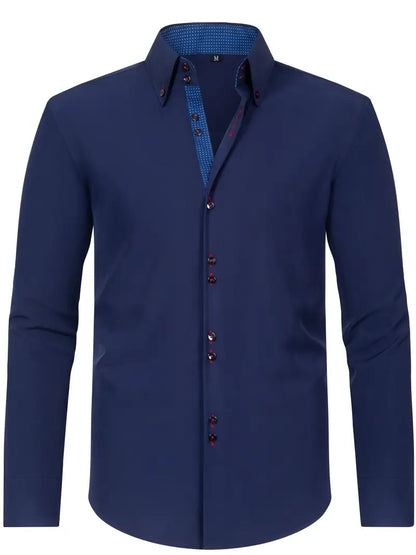 Bryan™ | Casual Luxe Longsleeve Polo