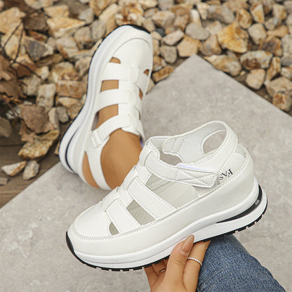 Helia™ | Sleek Comfort Strap Sandals