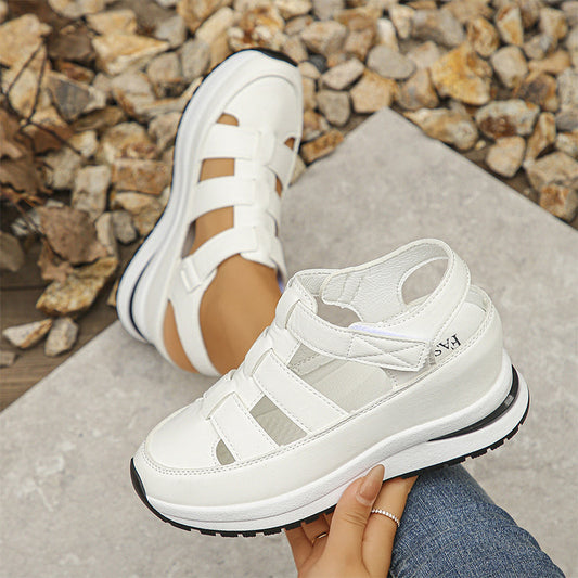 Helia™ | Sleek Comfort Strap Sandals