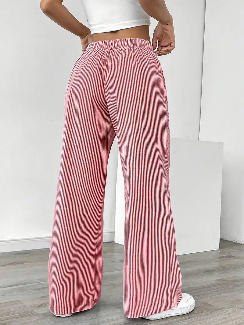 Denise™ | Elegant Corduroy High-Waist Pants