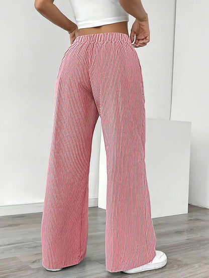 Denise™ | Elegant Corduroy High-Waist Pants