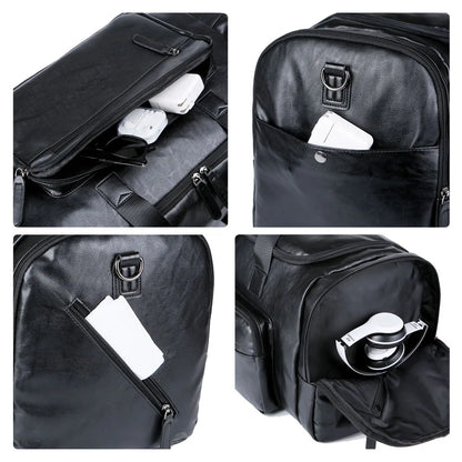 Archer | Men's Vegan Leather Travel Bag