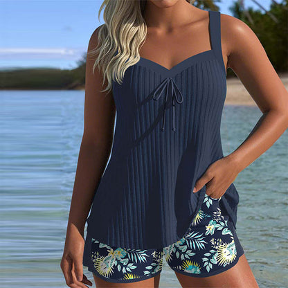 Elvia™ | Coastal Charm Tankini Set