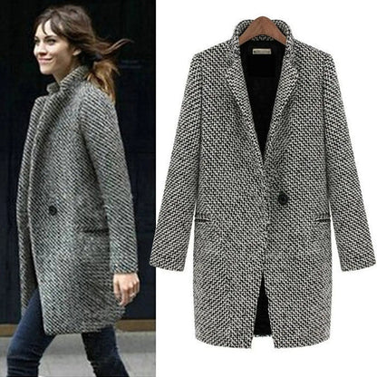 Wendy - Elegant Long Coat