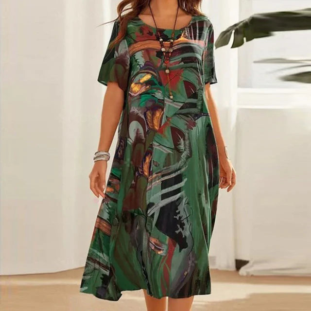 Sienna | Floral Comfort Dress