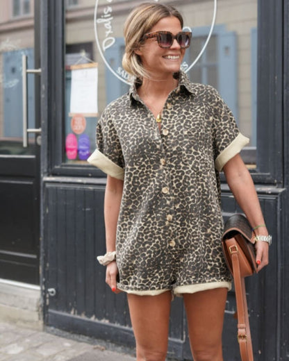 MISSY - SAFARI PLAYSUIT