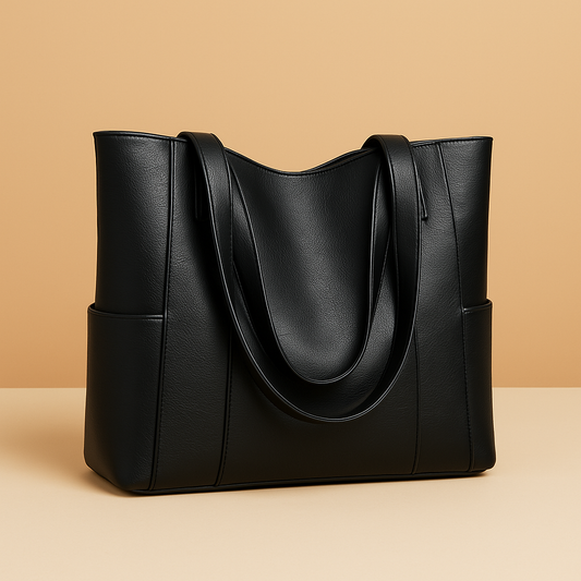 Saylor™ | Classic Leather Tote Bag