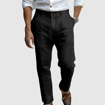 Dave™ | Relaxed Premium Linen Trousers