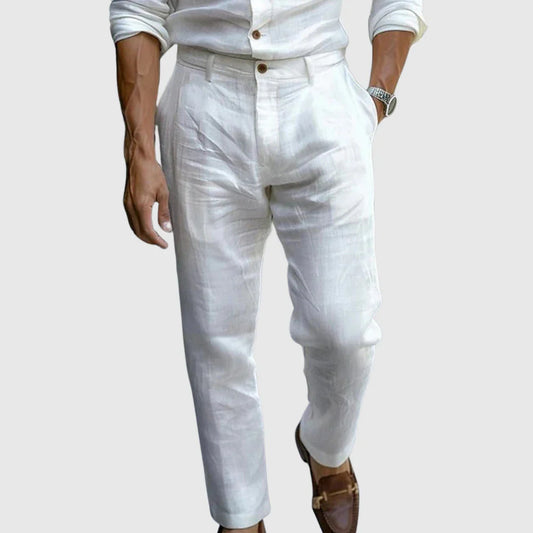 Dave™ | Relaxed Premium Linen Trousers
