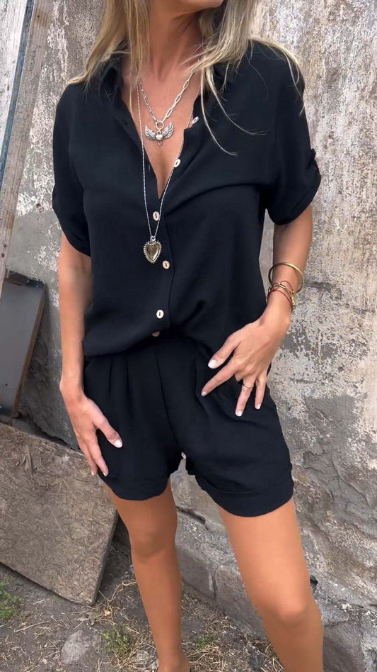 Pauline | Linen Summer Set