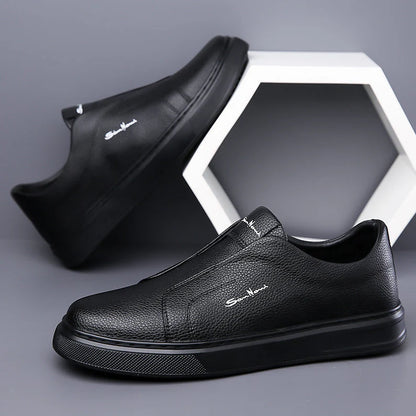 Adam | Leather Slip-On Shoes