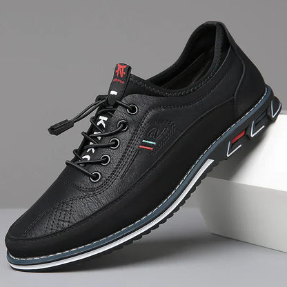 Henry™ | Sleek Leather Comfort Sneakers