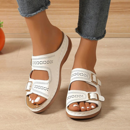 Eloisa™ Stylish adjustable wedge sandals