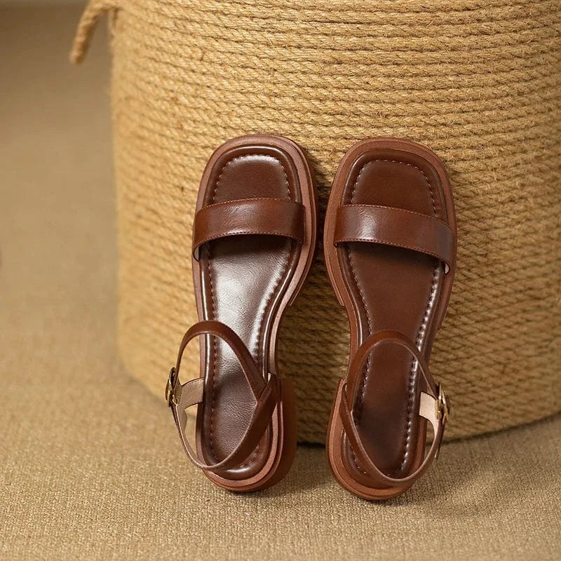 Nicole™ | Elegant Block Heel Sandals