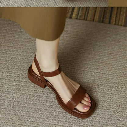 Nicole™ | Elegant Block Heel Sandals
