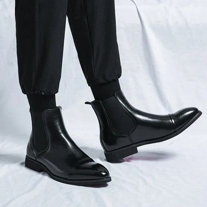 Vincent | Genuine leather Chelsea boots