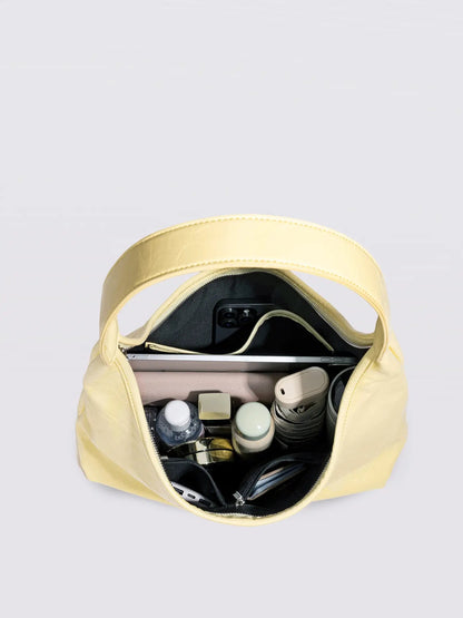 YAYA Distressed Leather Tote