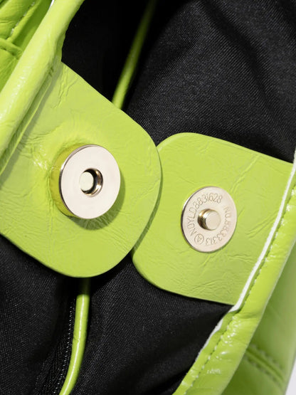 YAYA Distressed Leather Tote