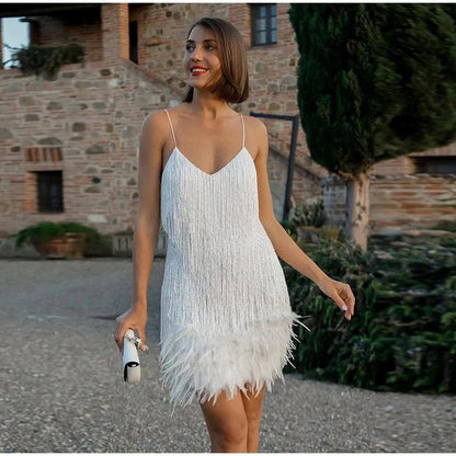 Valina - Casual Cocktail Mini Dress