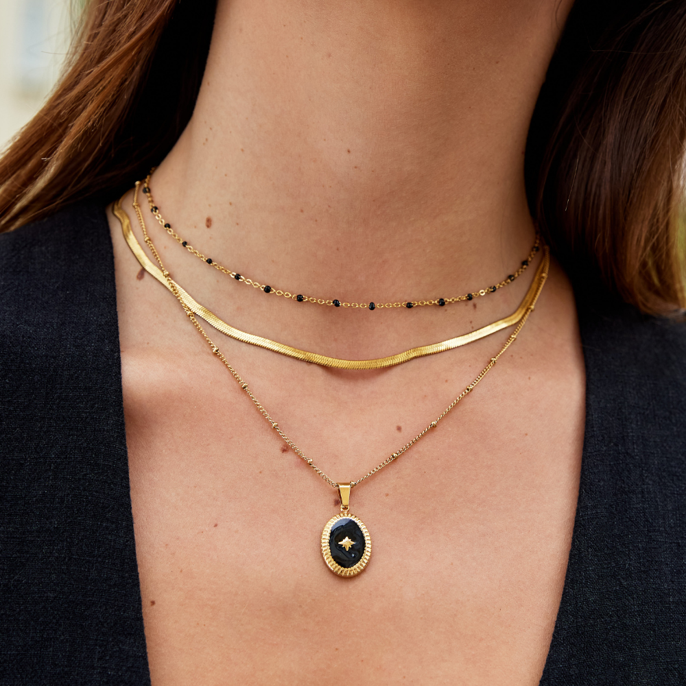 Full Chain Gold Necklace