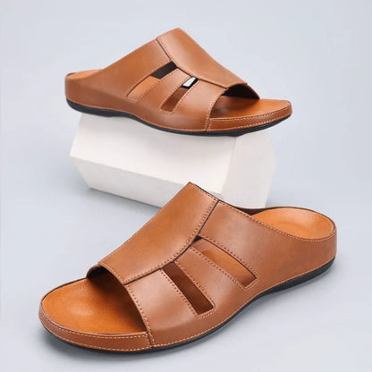 CASTELLO LEATHER SANDALS
